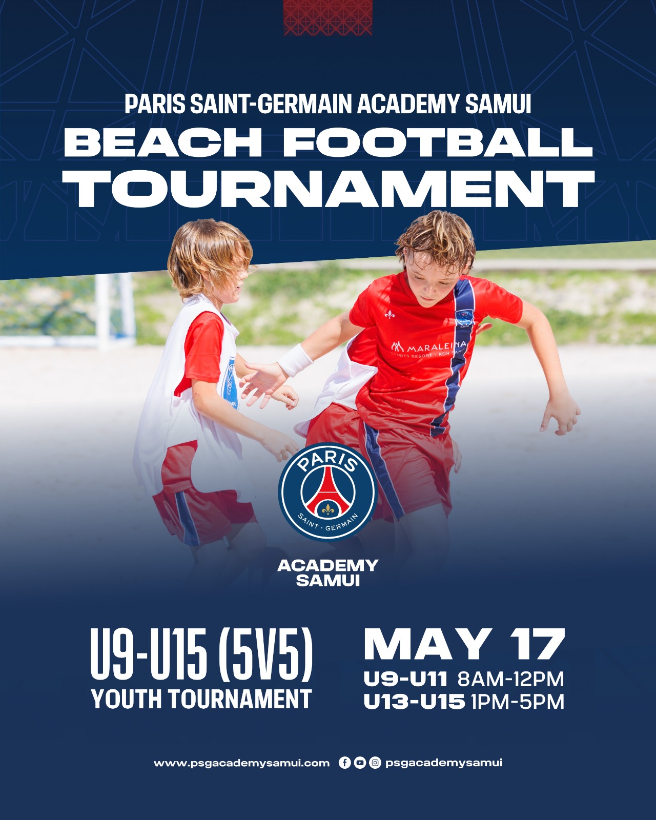 PSG Academy Beach Football Tournament